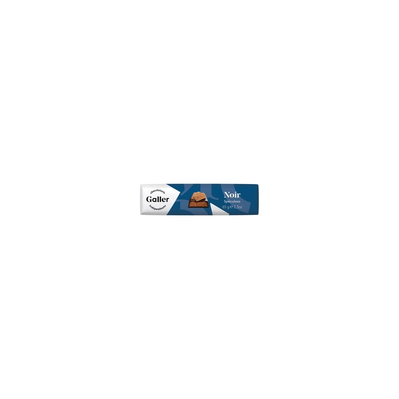 Barre Galler Noir Speculoos 65gr