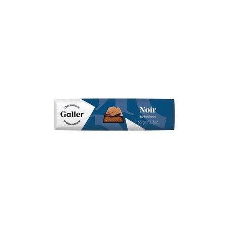 Barre Galler Noir Speculoos 65gr
