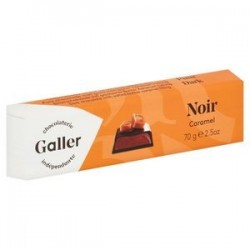 Barre Galler Noir Caramel 65g