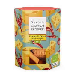 Stepen Destrée Salé fromage et piment Bio 100 gr