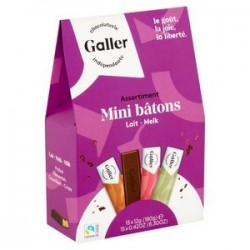 Galler Assortiment Mini Bâtons Lait 180 gr