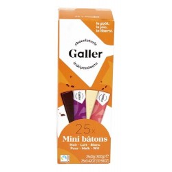 GALLER 25 minibâtons assortiment 300 g