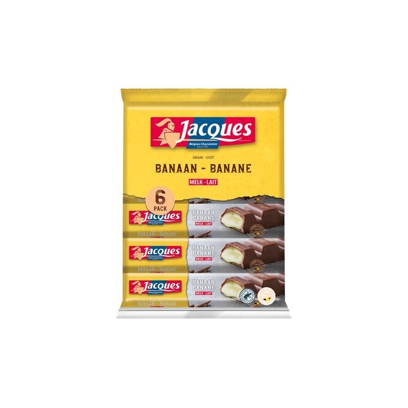 Barres Jacques banane 6 x 47gr