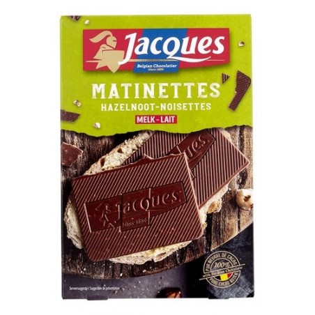 Matinette Jacques Lait noisette 128gr Matinette Jacques Lait noisette 128gr