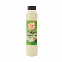 Anda homemade mayonnaise...