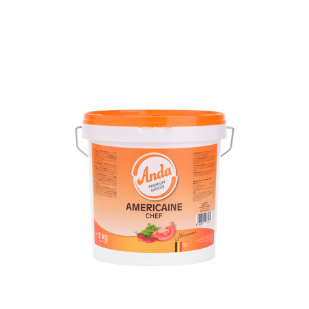 Sauce Anda Américaine chef 3 L Sauce Anda Américaine chef 3 L