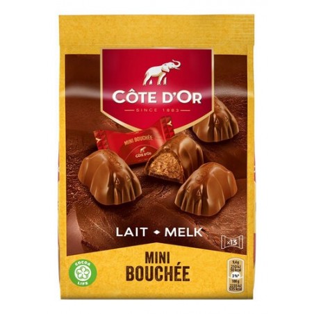 Côte d'or mini bouchée Lait 122 g