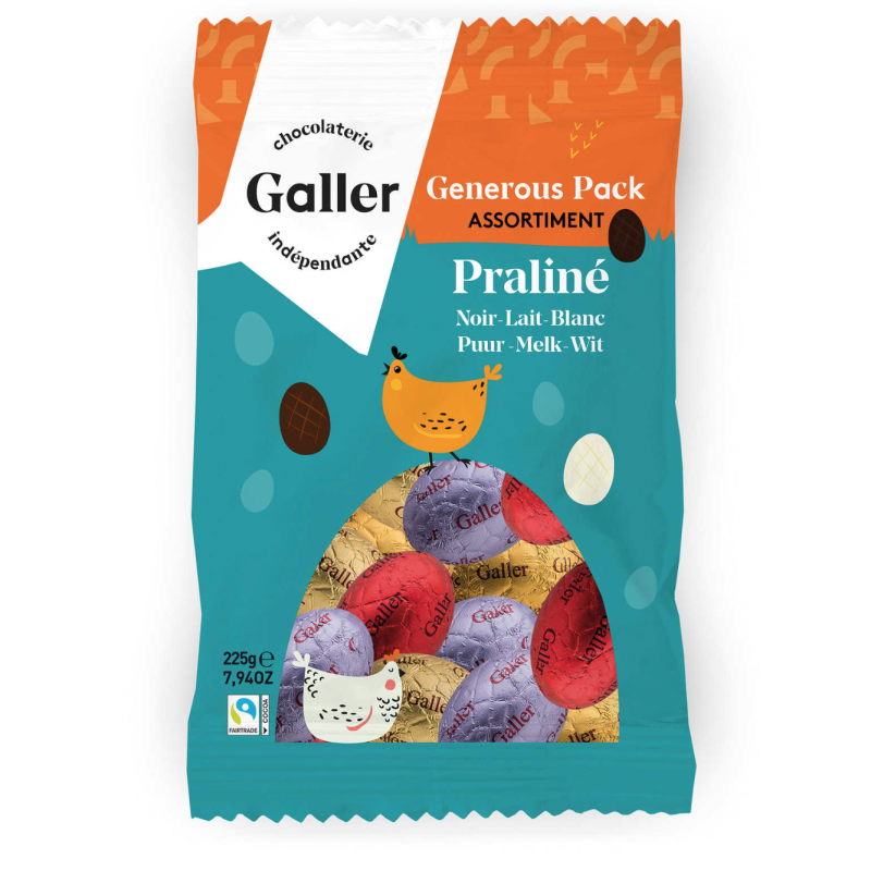 Galler assortment eggs Generous Pack  204 gr