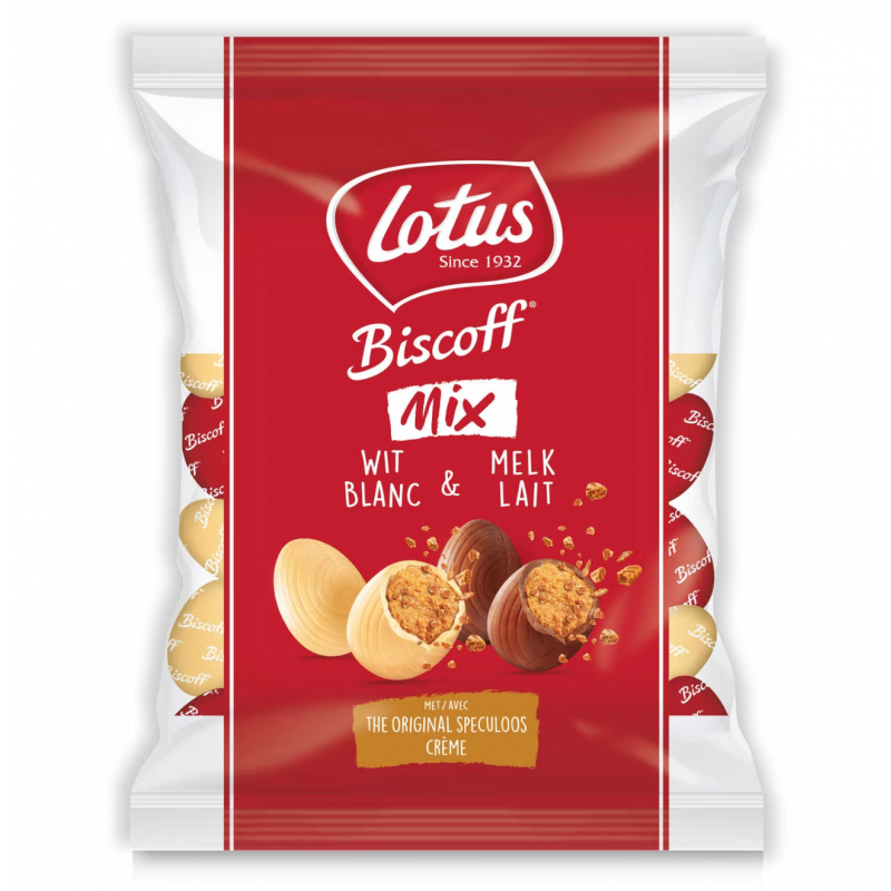 Lotus oeufs en Chocolat mix Pâques 250 gr