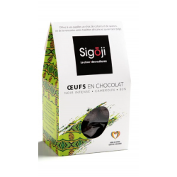 Oeufs de pâques noir...