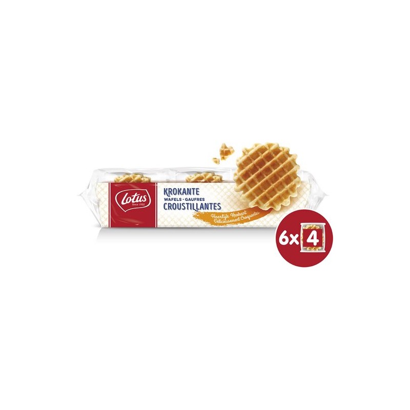 Lotus crunchy waffle 216 gr