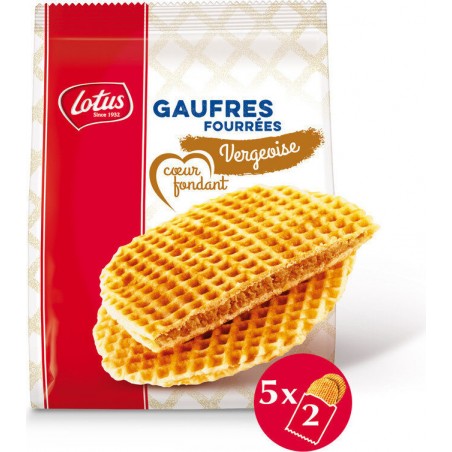 Lotus Gaufres Vergeoise 5 x 2 Pièces 310 g