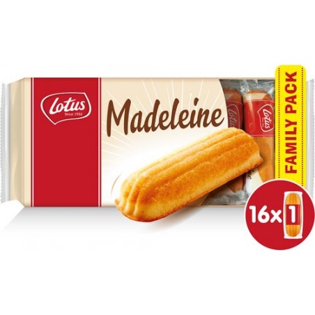 Lotus madeleines 400gr 16 pièces