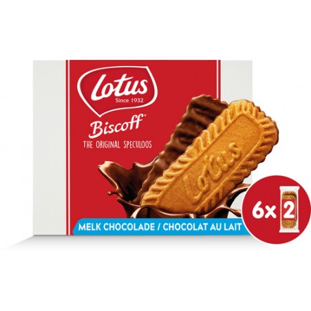 Lotus speculoos au chocolait au lait 162 gr