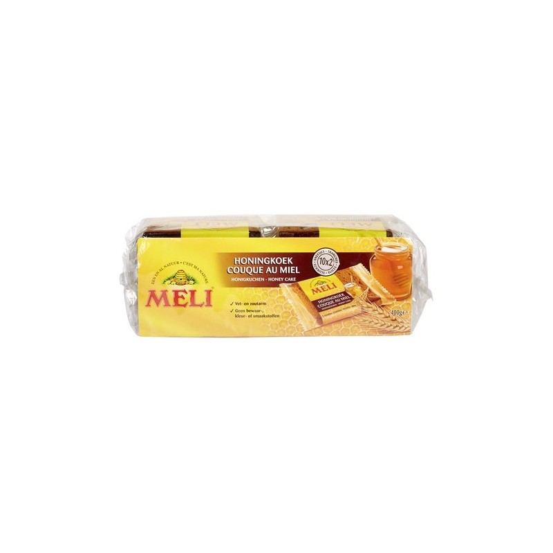 Meli pain d'épice au miel 10x2tranches  400gr