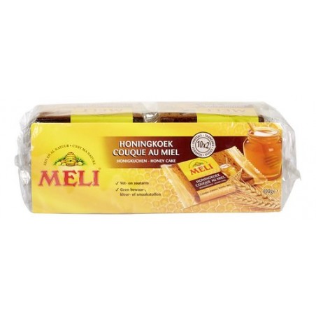 Meli honey couque 10x2 slices 400gr