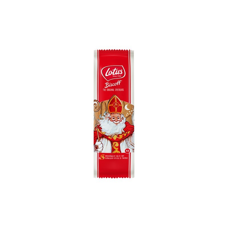 LOTUS Saint-Nicolas spéculoos 6 p 127,5g