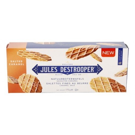 Jules Destrooper galettes au beurre caramel salé 175gr