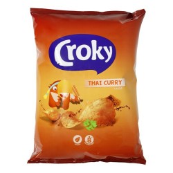 Crocky Chips Thai Curry 200 gr