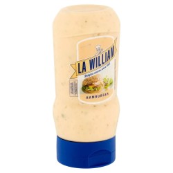 La william Sauce hamburger...