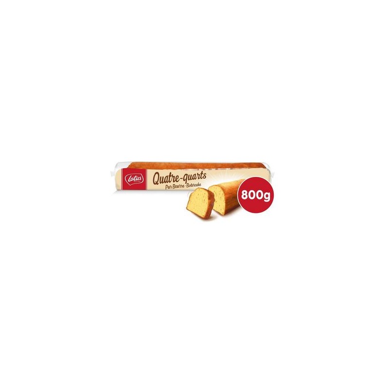 Lotus Quatre-Quarts cake bloc 800gr