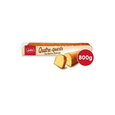 Lotus Quatre-Quarts cake bloc 800gr