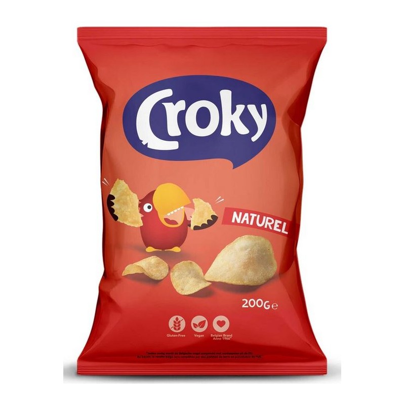 CROKY Natural Chips 200 gr