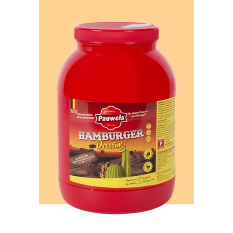 Pauwels hamburger dressing 3L PET