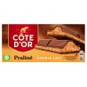 Tablette Côte d'Or double lait praliné 200 gr