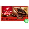 Côte d'or dark & praliné tablet 200 gr