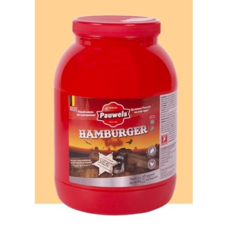 Pauwels hamburger triple 3L PET