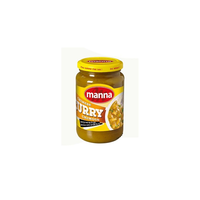 Manna sauce Curry Chinois 355 g