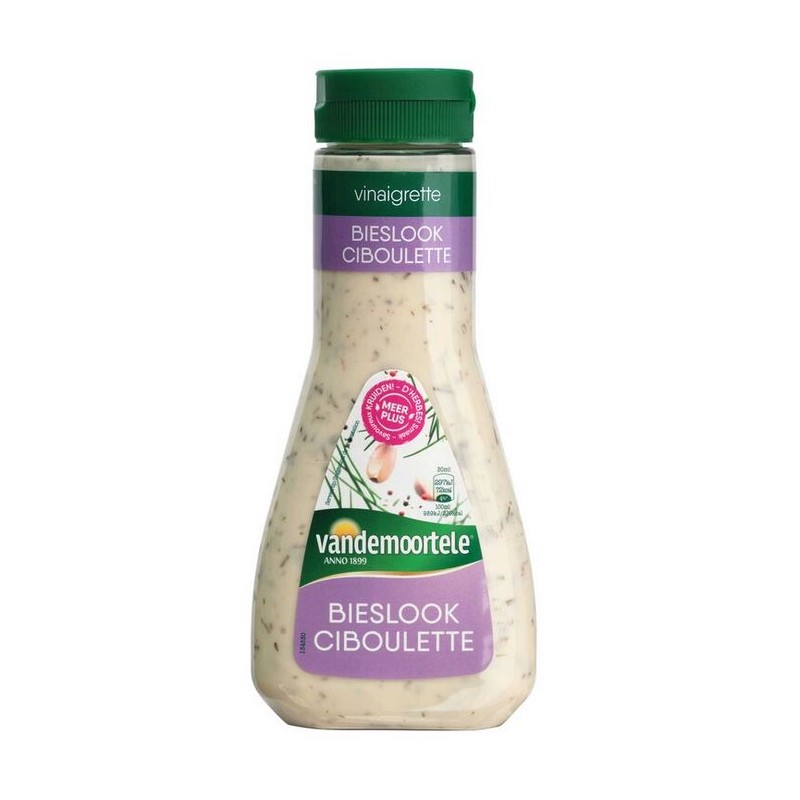 Vandemoortele Vinaigrette Ciboulette 250 ml