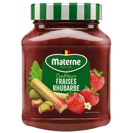 Materne fraises-rhubarbes 450gr