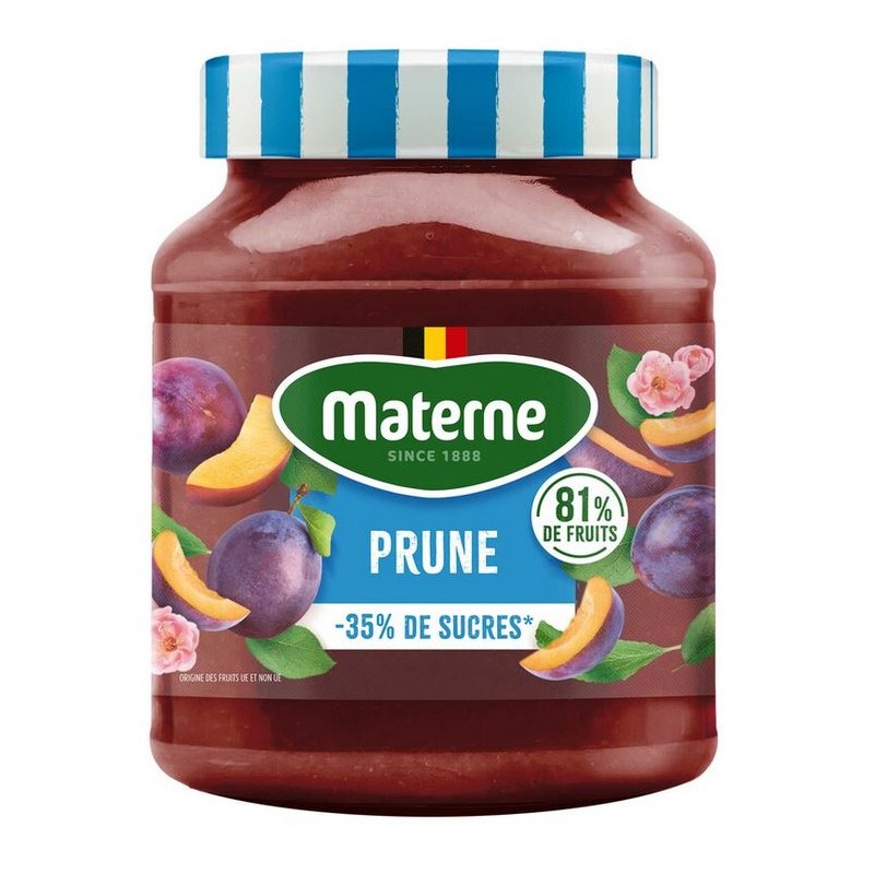 Materne Allégé Fruit à Tartiner Prune 335 gr