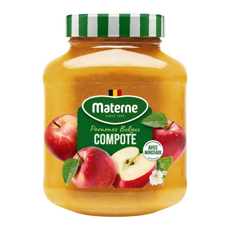 Materne Apple Compote with Pieces 600 g
