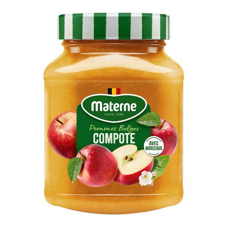 Materne Compote de pommes avec Morceaux 375 g