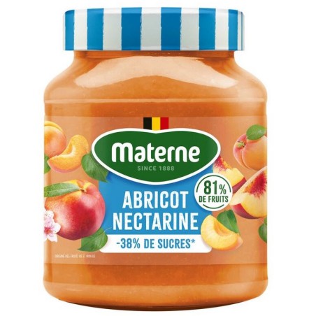 Materne Light Apricot and Nectarine Compote 335 g