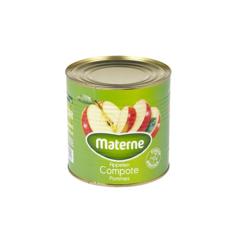 Materne Compote de Pommes avec Morceaux 2.7 Kg