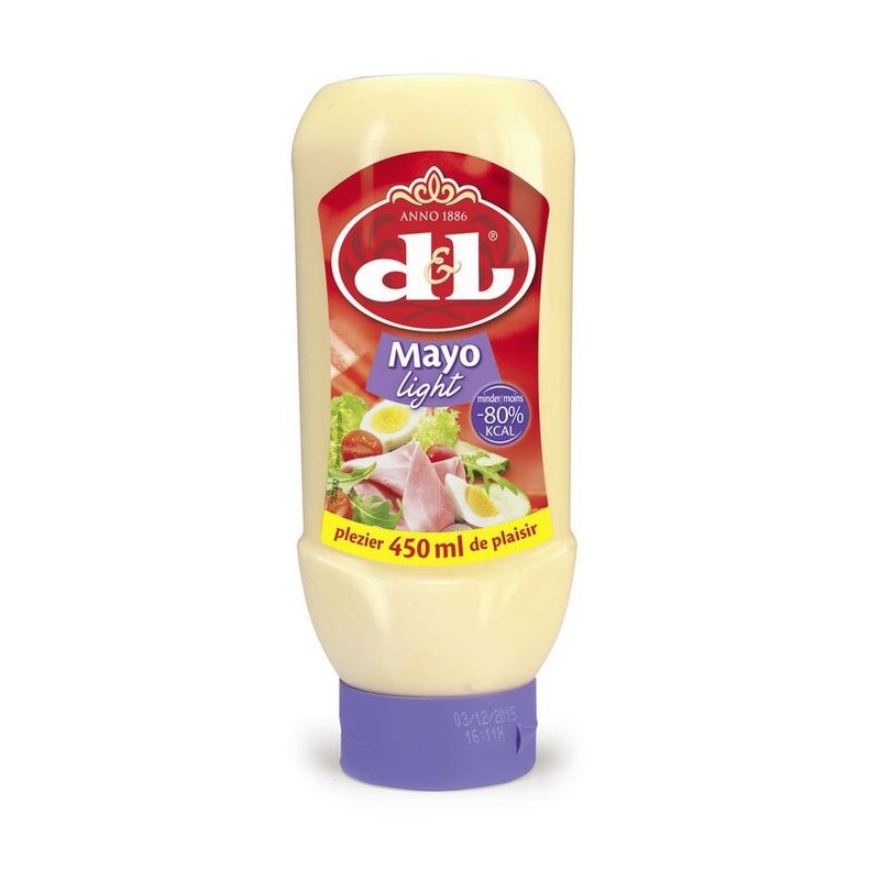 Devos Lemmens Light Mayonnaise (-80% kcal) 450ml