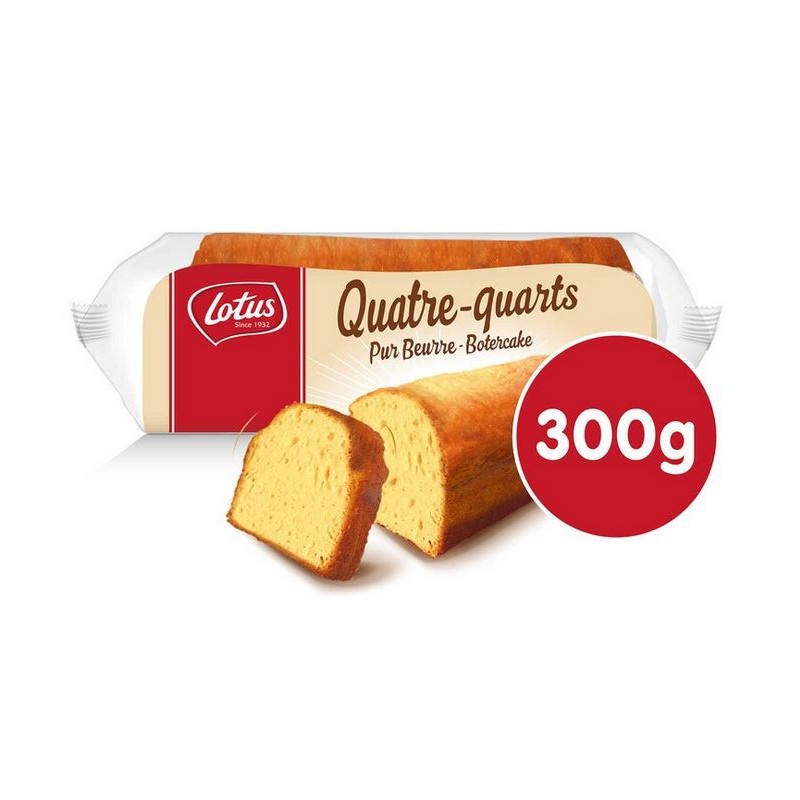 Lotus Quatre-Quarts cake bloc 800gr