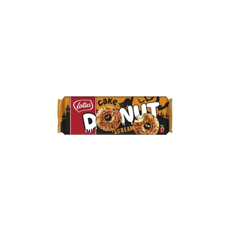 Lotus Cake Donut Halloween 6 x 34 g
