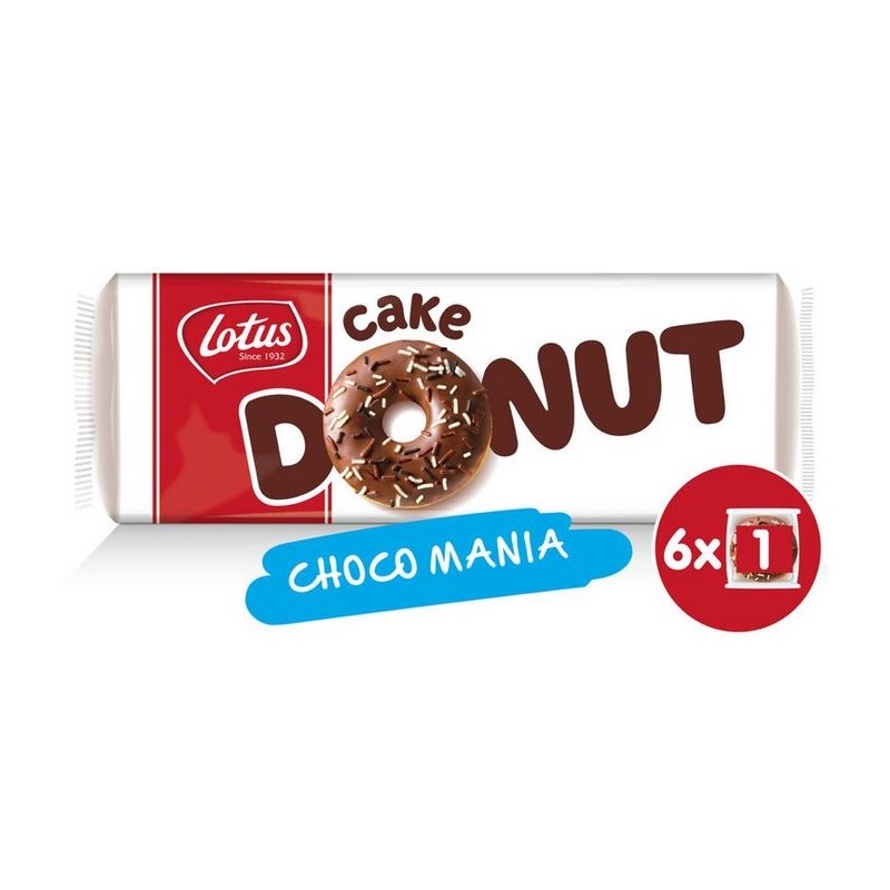 Lotus Cake Donut Choco Mania 6 x 34 g