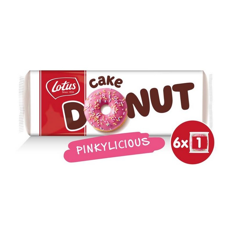 Lotus Cake Donut Pinkylicious 6 x 34 g