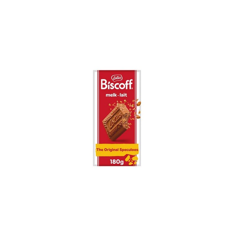 Lotus Biscoff Chocolat au lait fourré à la crème Speculoos 180g