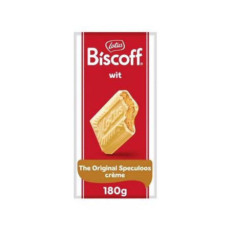 Lotus Biscoff Chocolat blanc fourré à la crème speculoos 180g