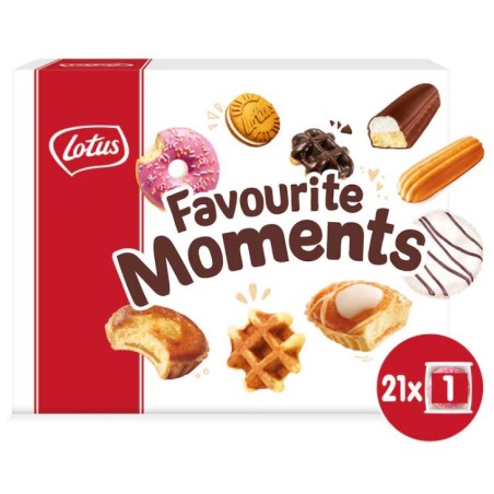 Lotus Favourite Moments Assortment 21 pieces 704 g
