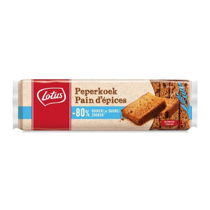 LOTUS pain d'épices moins sucre 475g