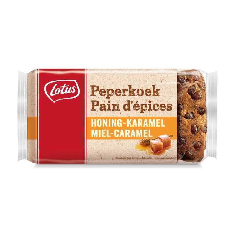 LOTUS pain d'épices Miel et Caramel 348g