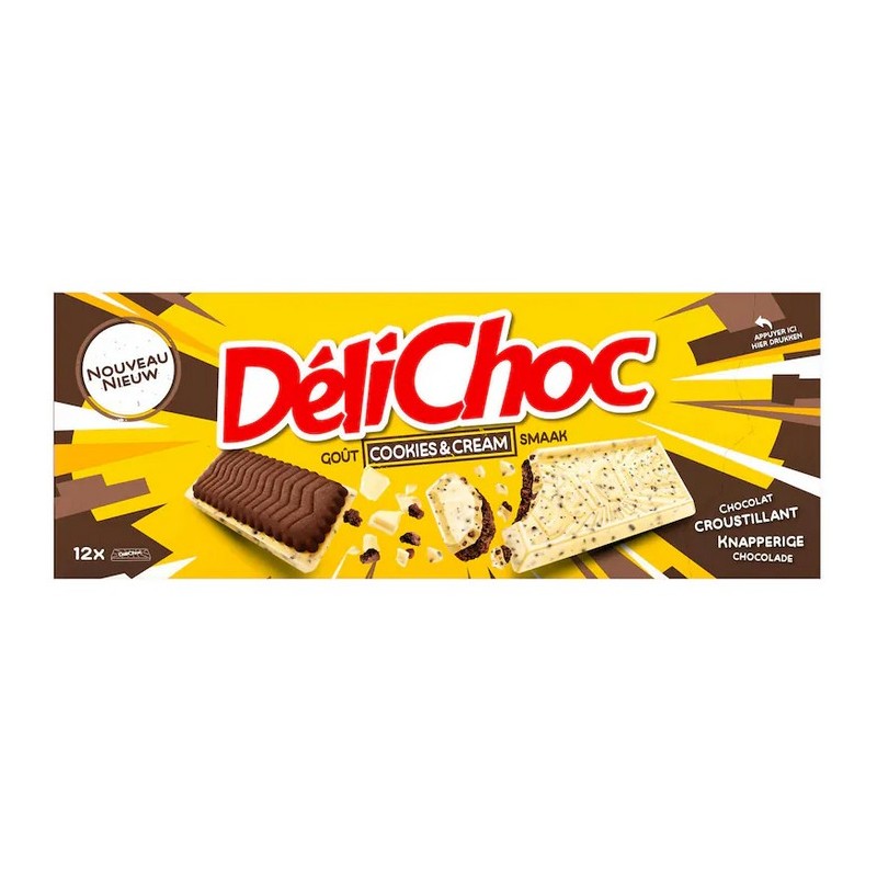 Delacre Délichoc Cookies Cream 150 g